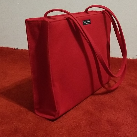 Kate spade red tote - Picture 3 of 5